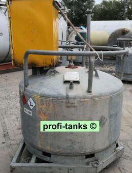S33-5 gebrauchte 950 Liter mobil-Tankstelle mit Zapfsäule Stahltank doppelwandiger Kraftstoffcontainer Treibstoff Lagertank - Hillesheim (Landkreis Vulkaneifel)