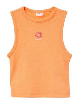 s.Oliver Junior Tanktop mit Stickerei auf der Brust