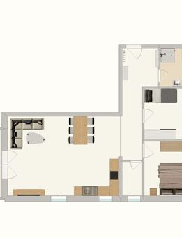 Erstbezug! Moderne 3-Zimmer-Wohnung mit 2 Stellplätzen in Hirschaid - Hirschaid
