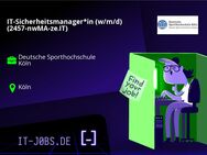 IT-Sicherheitsmanager*in (w/m/d) (2457-nwMA-ze.IT) - Köln