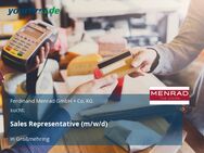 Sales Representative (m/w/d) - Großmehring
