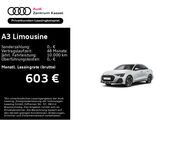 Audi A3, Limousine S line 35 TFSI SONOS Sitz HZ, Jahr 2022 - Kassel