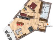 WE 3: Schöne 3-Zimmer-Wohnung mit eigenem Gartenanteil im hochwertigen Neubau - Bönnigheim