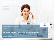 Sachbearbeiter / Sekretär (m/w/d) Teilzeit - Bad Langensalza