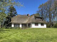 Repräsentatives Reetdachanwesen vor den Toren von St Peter Ording - Tating