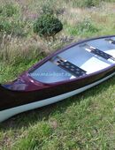 Kanu 3er Kanadier 500 Neu ! in weinrot /weiß in 17099