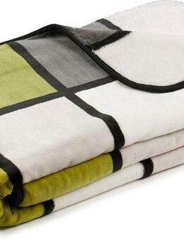 Wohndecke Antigua, Gözze, mit modernem Karo, Kuscheldecke, 150x200 cm