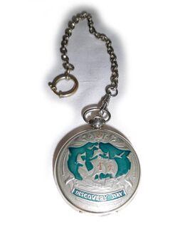 Taschenuhr von Molnija mit Segelschiff - Nürnberg