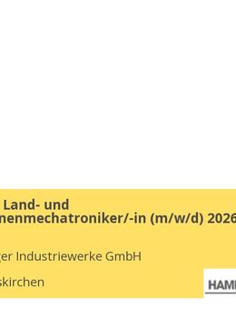 Ausbildung Land- und Baumaschinenmechatroniker/-in (m/w/d) 2026 - Stephanskirchen
