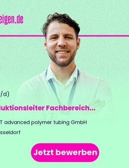 Produktionsleiter (m/w/d) Fachbereich Extrusion - Düsseldorf