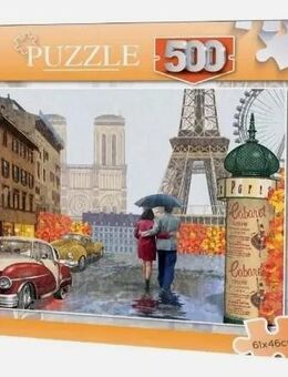 Städte (Paris) 500-Teile-Puzzle, ab 3 Jahre, NEU - Neumünster