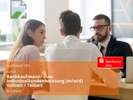 Bankkaufmann/-frau Individualkundenberatung (m/w/d) Vollzeit / Teilzeit - Erbach (Baden-Württemberg)
