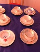 Kaffee- und Teegeschirr, Stil 50er und 60er Jahre, Topzustand, 27 Teile in 33647