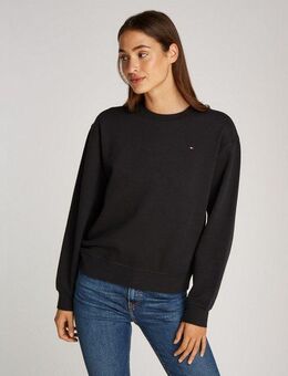 Tommy Hilfiger Sweatshirt REG FLAG ON CHEST SWTSHRT mit Logo-Stickerei