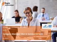 Category-Manager Obst & Gemüse (m/w/d) - Mainz