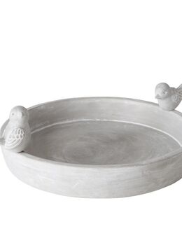 Boltze Vogeltränke Badum - L 30 x B 24 x H 11 cm