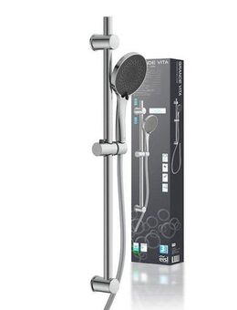 Eisl Stangenbrause-Set GRANDE VITA, Höhe 90 cm, 3 Strahlart(en), 1 tlg., Höhenverstellbar / 3-fach verstellbar / Antikalk / wassersparend