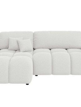 INOSIGN Ecksofa FELICI, Schlafsofa 233cm, L-Form mit Recamiere beidseitig montierbar, Designsofa mit Bettfunktion und Bettkasten, Maße B/T/H: 233/142/88 cm
