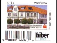 Biberpost: 08.09.2007, "Bördesparkasse", Wert zu 1,16 EUR, Typ IV, postfrisch - Brandenburg (Havel)
