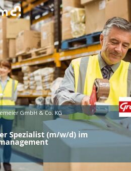 Technischer Spezialist (m/w/d) im Ersatzteilmanagement - Bünde