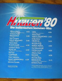 Hitalien 80-Vinyl-LP,CBS,1980,Rar ! - Linnich