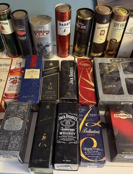 50 verschlossene Whisky Flaschen in originaler Verpackung - Hennef (Sieg)