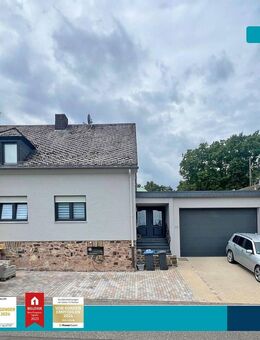 Hermeskeil: Gepflegte DHH mit neuwertiger Garage in ruhiger Wohngegend unmittelbar am Kloster! - Hermeskeil