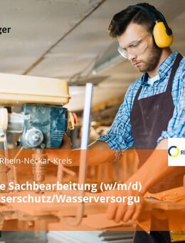 Technische Sachbearbeitung (w/m/d) Grundwasserschutz/Wasserversorgu Teilzeit - Heidelberg