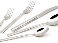 Mulex Besteck-Set Elfaso matt (30-tlg), 6 Personen, Edelstahl