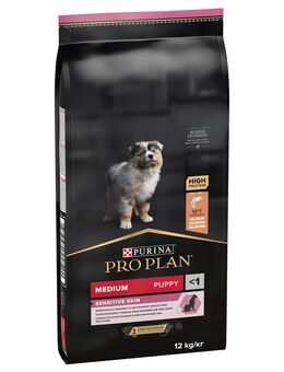 PURINA PRO PLAN Medium Puppy Sensitive Skin - 12 kg
