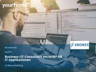 Business-/IT-Consultant (m/w/d)* HR IT-Applikationen - Neutraubling