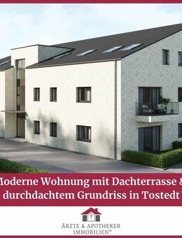 Moderne Wohnung mit Dachterrasse & durchdachtem Grundriss in Tostedt - Tostedt