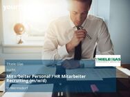 Mitarbeiter Personal / HR Mitarbeiter Recruiting (m/w/d) - Wermsdorf