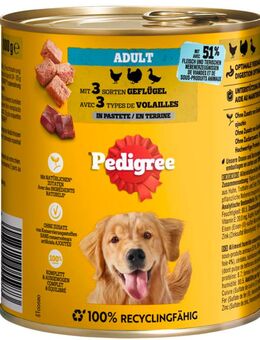 Pedigree, Nassfutter, 3 Sorten Geflügel - Stolpe (Usedom)