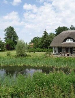RÜGEN: Reet gedecktes Haus mit Teich auf sonnigen Grundstück zu verkaufen - Patzig