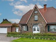 Stinteck: Traumhaftes Einfamilienhaus mit großer Terrasse und schickem Kamin in Deichnähe - Westerdeichstrich