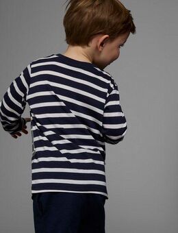 KIDSWORLD Langarmshirt TATÜ TATA die Feuerwehr ist da langärmlig, Basic-Passform, gestreift und bedruckt