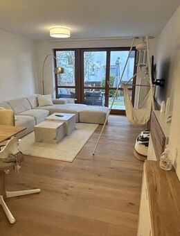 Schöne, helle 3 Zimmer-Wohnung mit Terrasse und Garten in Benningen am Neckar! - Benningen (Neckar)