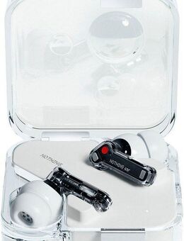 NOTHING Ear In-Ear-Kopfhörer (Active Noise Cancelling (ANC), LED Ladestandsanzeige, Bluetooth)