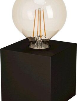 EGLO Tischleuchte PRESTWICK, Leuchtmittel wechselbar, ohne Leuchtmittel, Tischleuchte aus Stahl - exkl. E27 - 40W