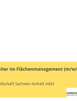 Sachbearbeiter im Flächenmanagement (m/w/d) - Wittenberg (Lutherstadt)