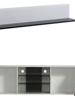 INOSIGN Wohnwand Trentino, (Set, 4-St), Inkl. Vitrine, Low-Board, Highboard und Wandregal