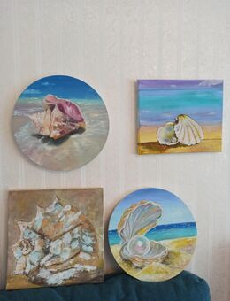 Handgemaltes acryl und Öl set - Celle