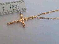 Gold 585 er Kette Jesus Kreuz - Düsseldorf