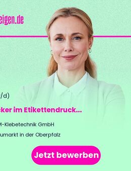 Drucker im Etikettendruck (w/m/d) - Neumarkt (Oberpfalz)