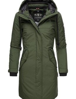 Navahoo Wintermantel Letiziaa sportlicher Winterparka mit gefütterter Kapuze