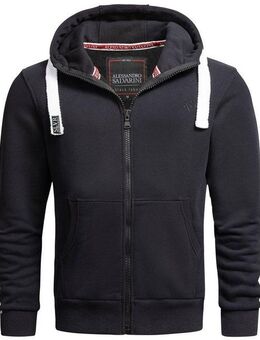 Alessandro Salvarini Sweatjacke ASVinzent warmer Hoodie
