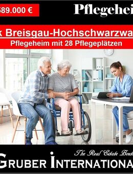 Pflegeheim mit 28 Pflegeplätze im LK-Breisgau-Hochschwarzwald zu verkaufen - Titisee-Neustadt
