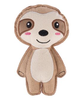 TIAKI Hundespielzeug Squeaky Sloth - L 17 x B 10 x H 4 cm
