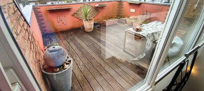 Penthouse mit Domblick, Terrasse, Balkon WG geeignet